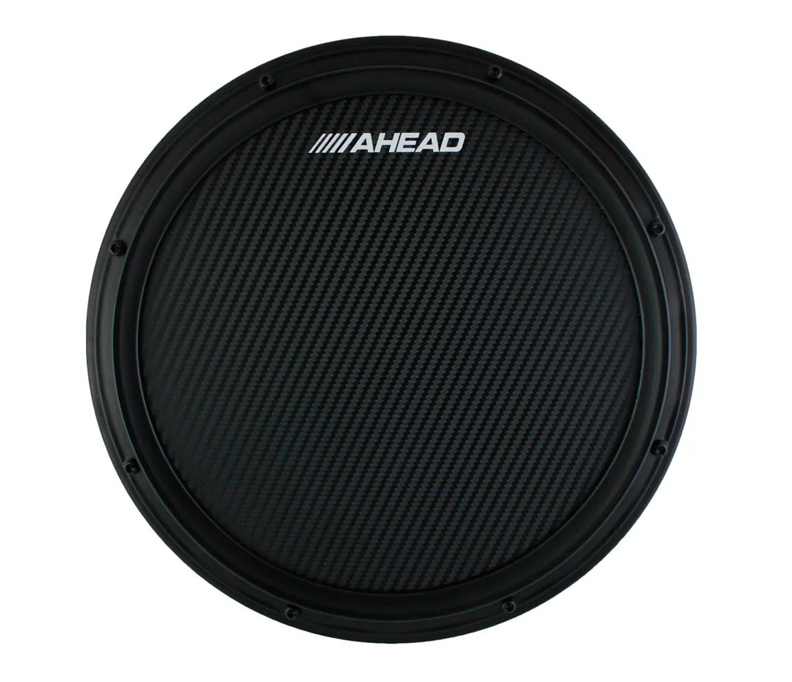 Ahead 14" Black S Hoop Marching Pad with Snare Sound