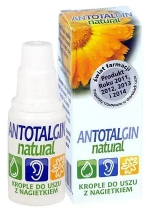 ANTOTALGIN Natural drops, Ear drops to remove ear wax