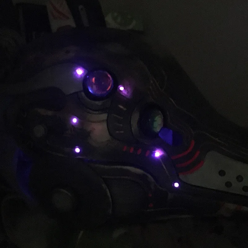 ANUBOT- DARK OPS- FINISHED, READY TO SHIP MASK