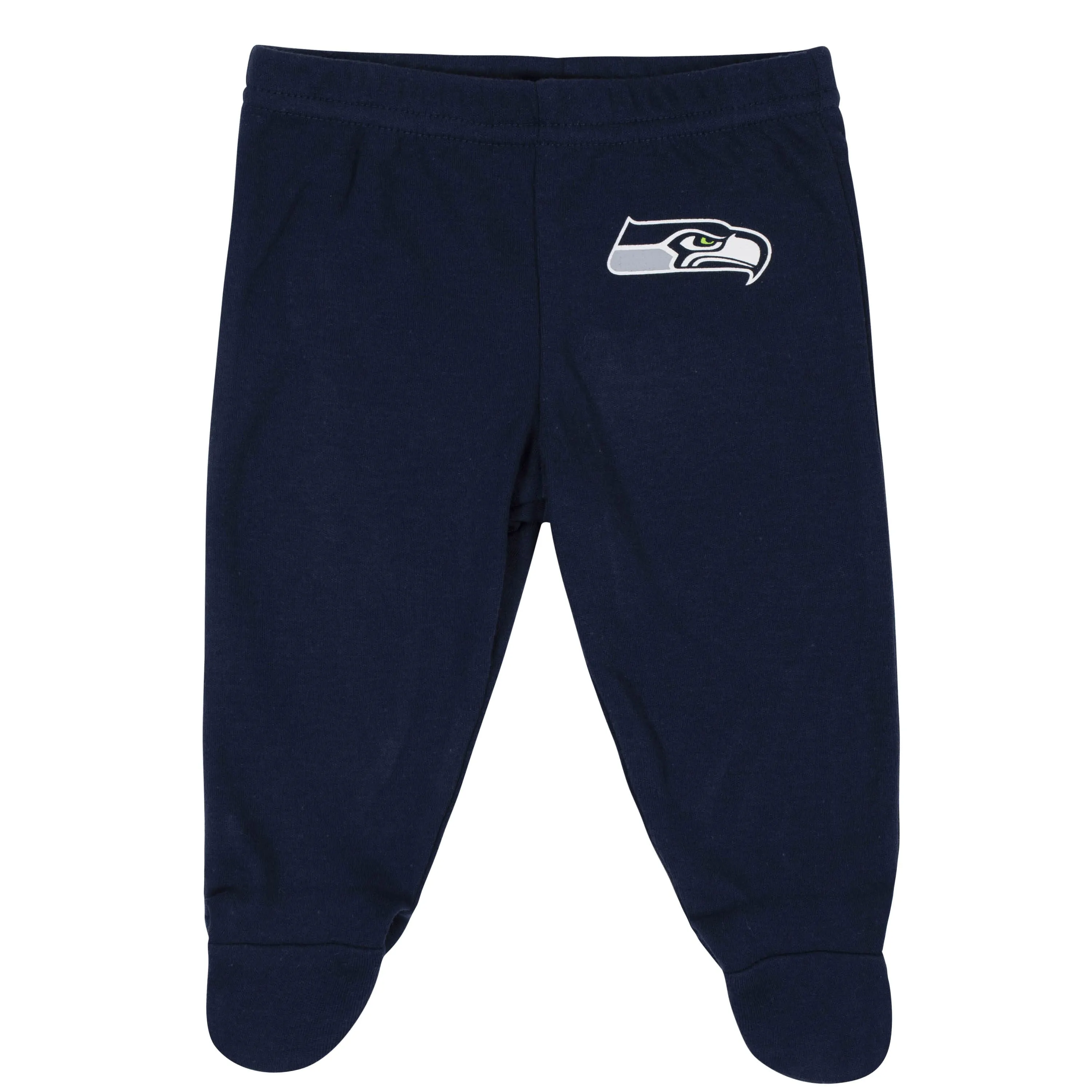 Baby Boys Seattle Seahawks 3-Piece Bodysuit, Pant and Cap Set