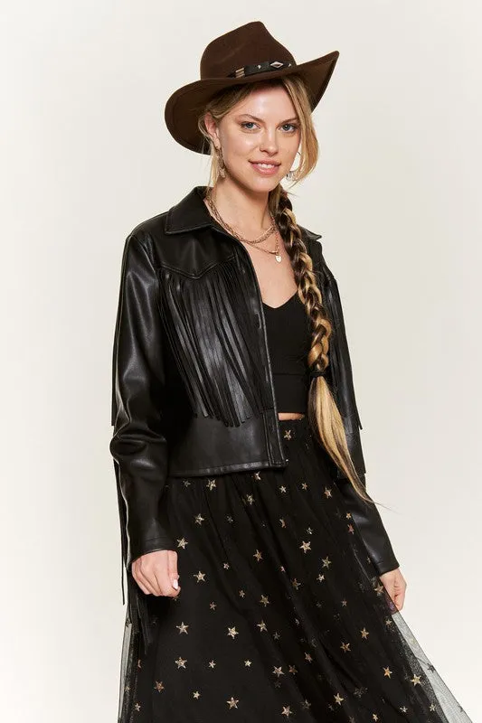 Biker Babe Pleather Jacket