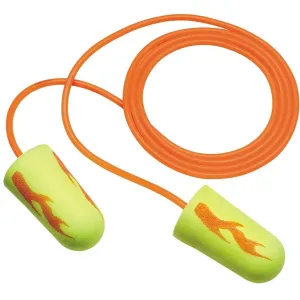 Box - 3M™ E-A-Rsoft™ Yellow Neon Blasts™ Corded Earplugs (100 Pairs | SLC80 23dB, Class 4)