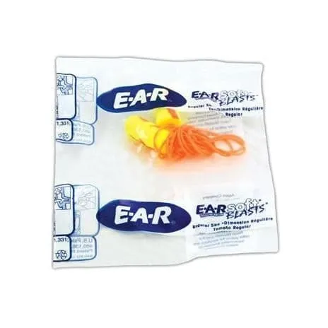 Box - 3M™ E-A-Rsoft™ Yellow Neon Blasts™ Corded Earplugs (100 Pairs | SLC80 23dB, Class 4)