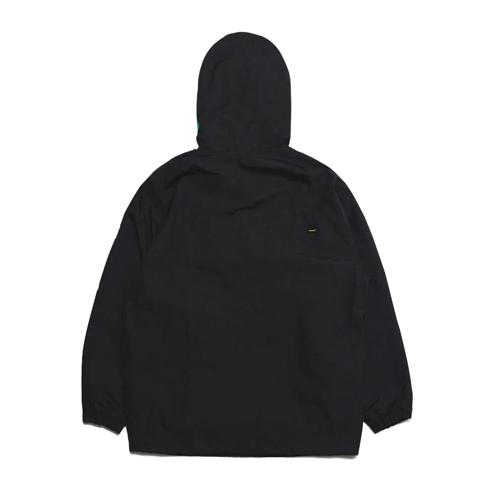 BSM HOODED ANORAK JACKET MINT BLACK