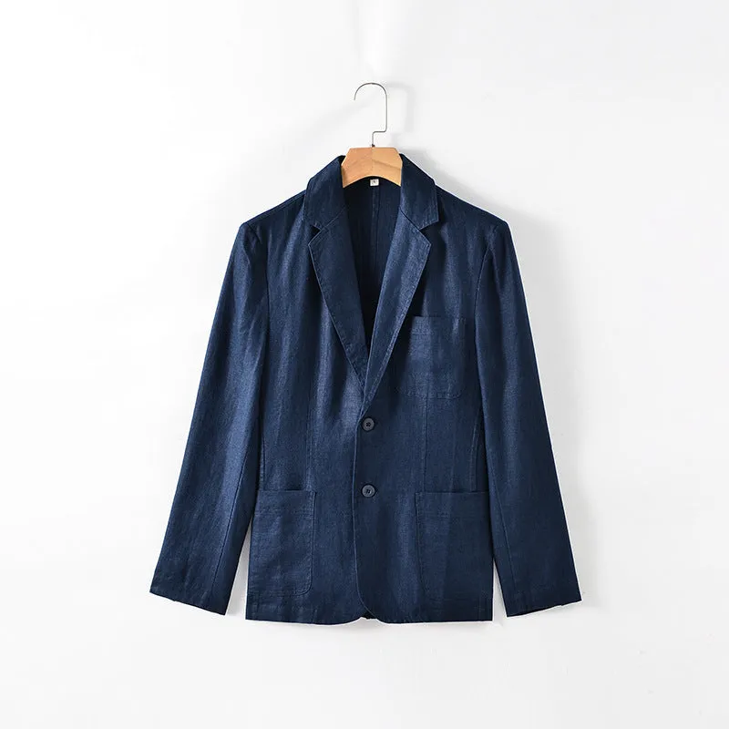 Casual Linen Suit Thin Jacket