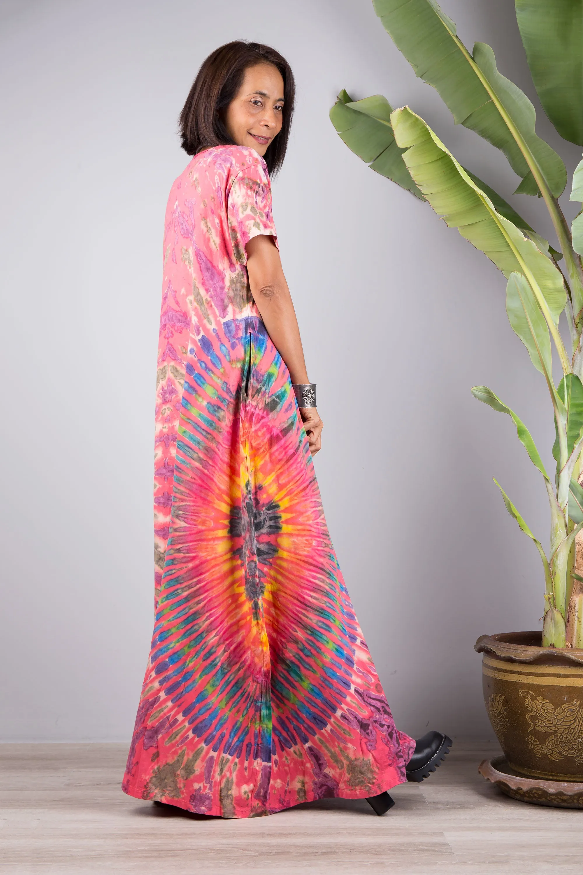 Cotton Tie dye dress