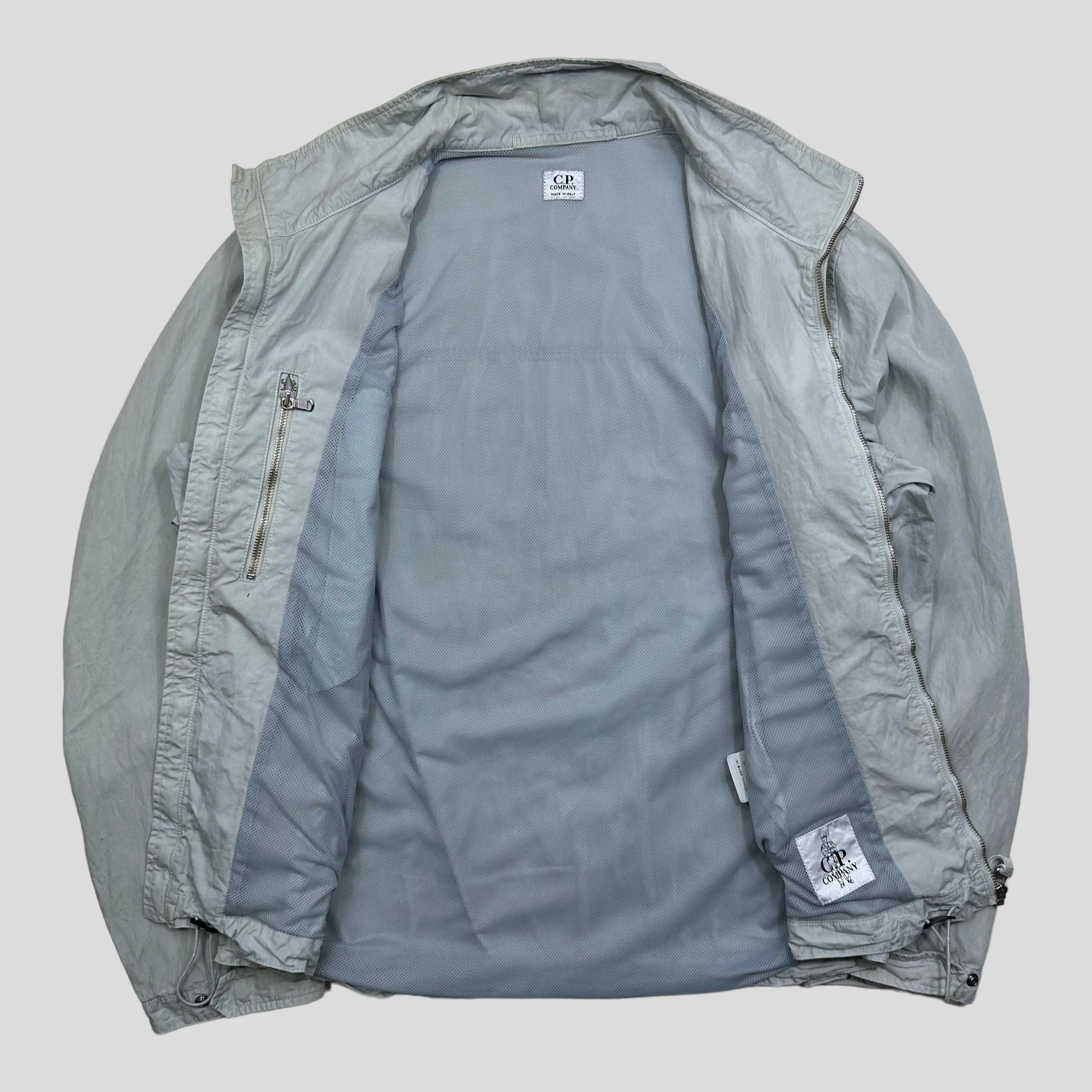 CP Company SS04 Ice Blue Nylon Shimmer Jacket - IT54