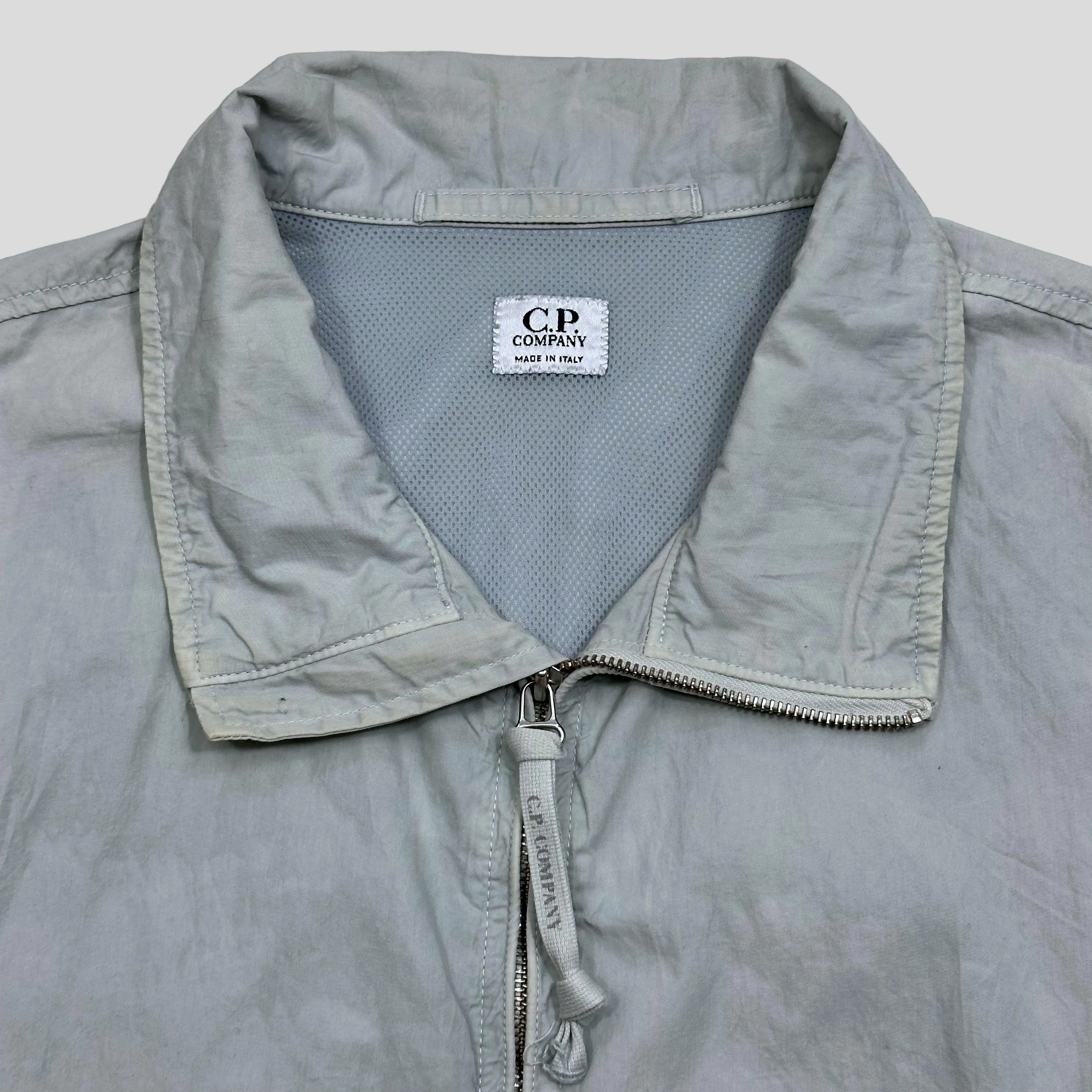 CP Company SS04 Ice Blue Nylon Shimmer Jacket - IT54