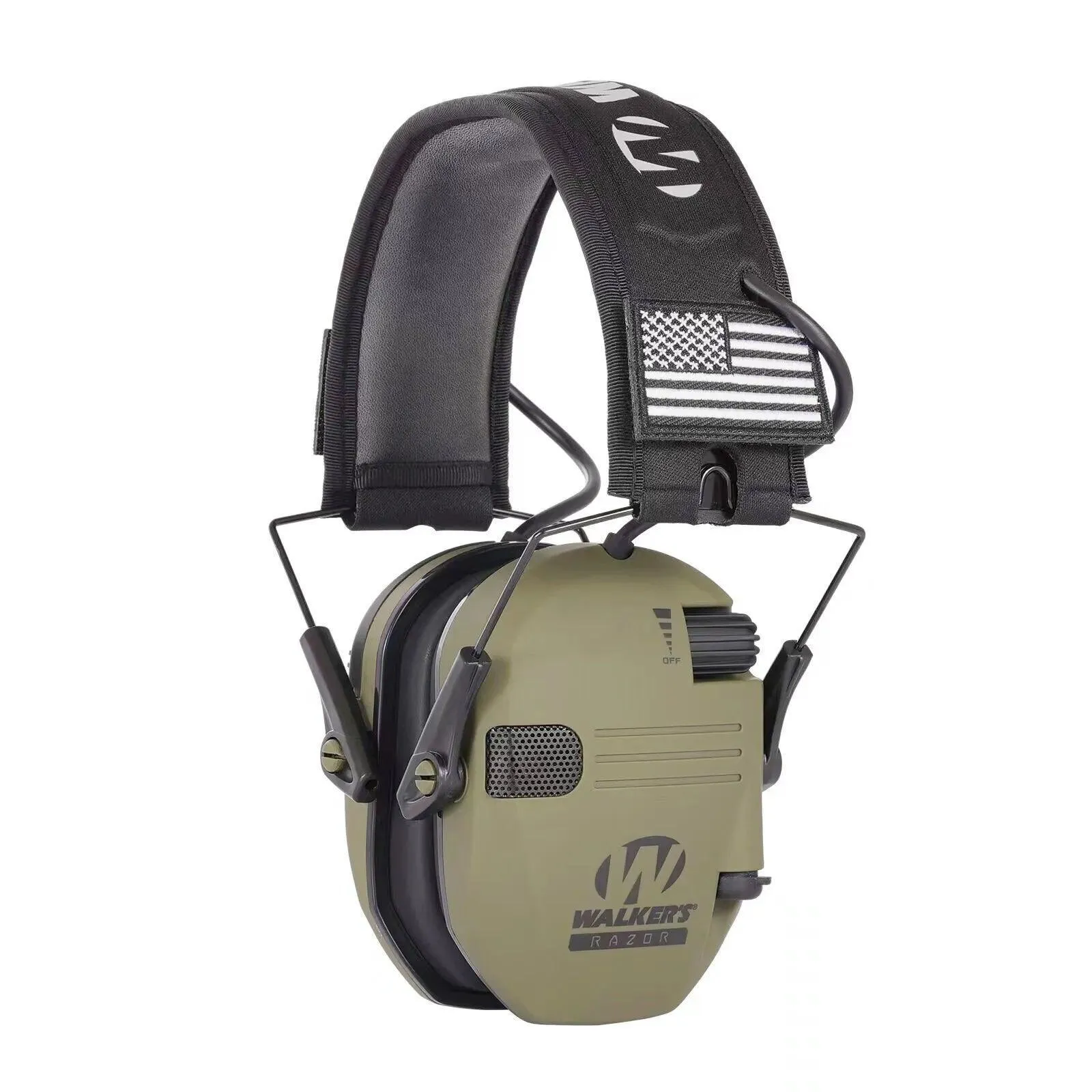 Customizable Electronic Hearing Protection Earmuffs for Shooters and Hunters