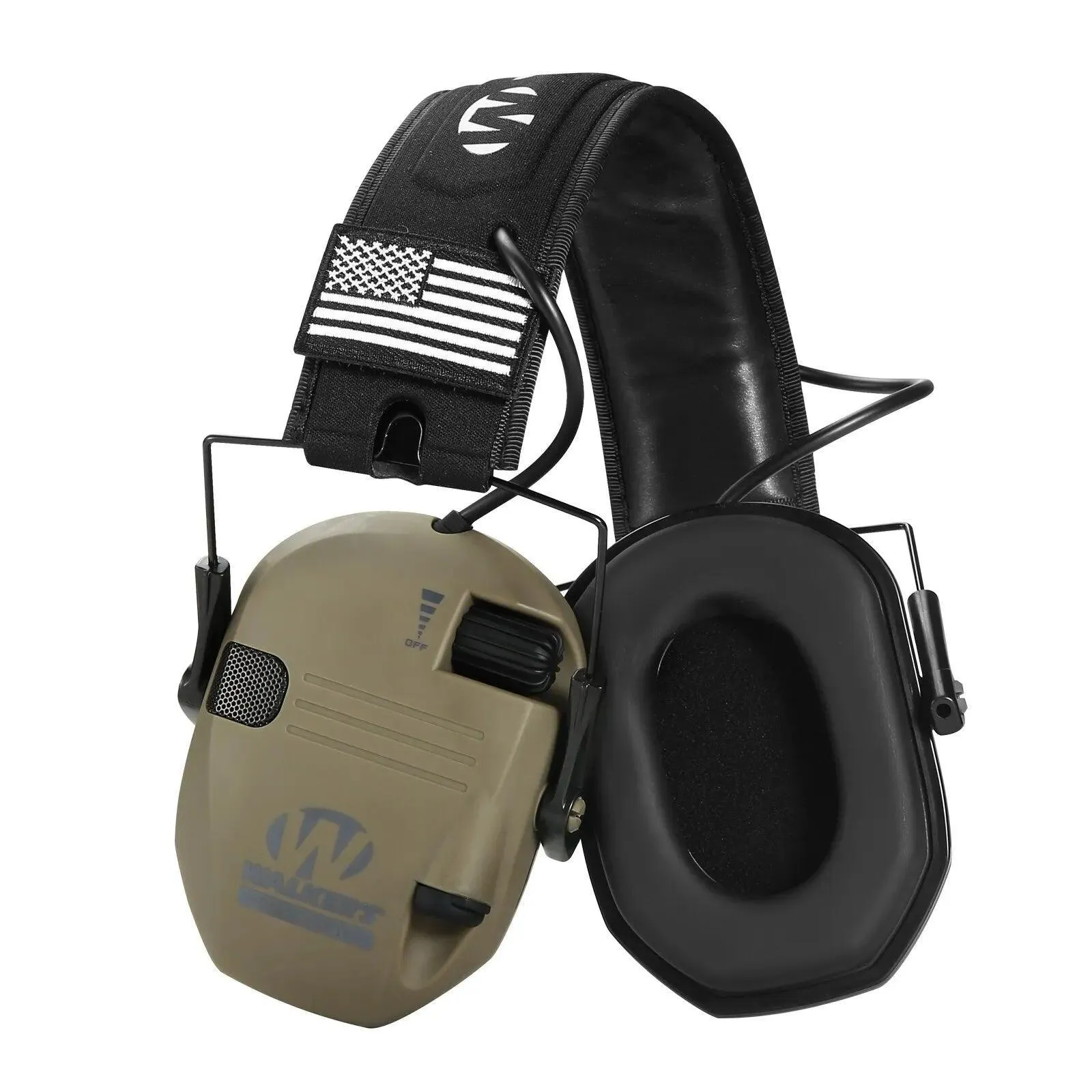 Customizable Electronic Hearing Protection Earmuffs for Shooters and Hunters