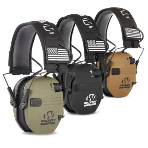 Customizable Electronic Hearing Protection Earmuffs for Shooters and Hunters