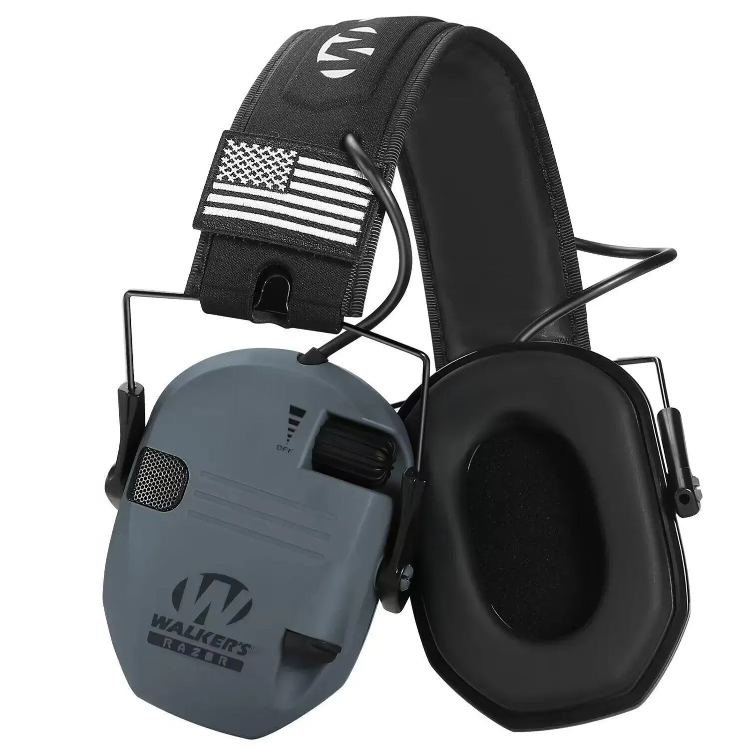 Customizable Electronic Hearing Protection Earmuffs for Shooters and Hunters