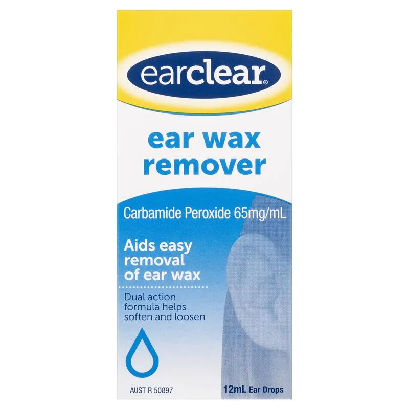 Ear Clear Ear Wax Remover 12Ml