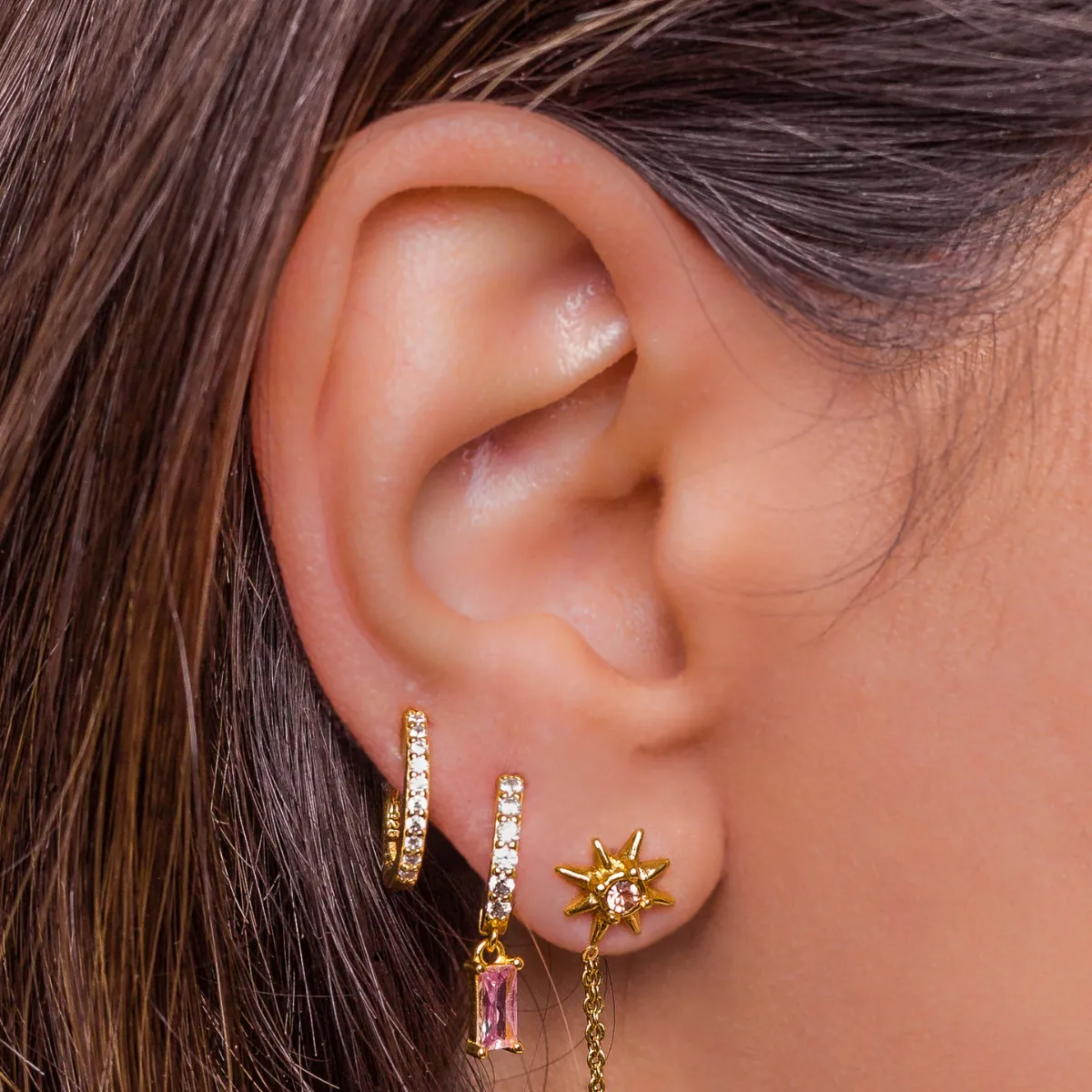 Ear Piercing - 24ct Gold Plated (Single)