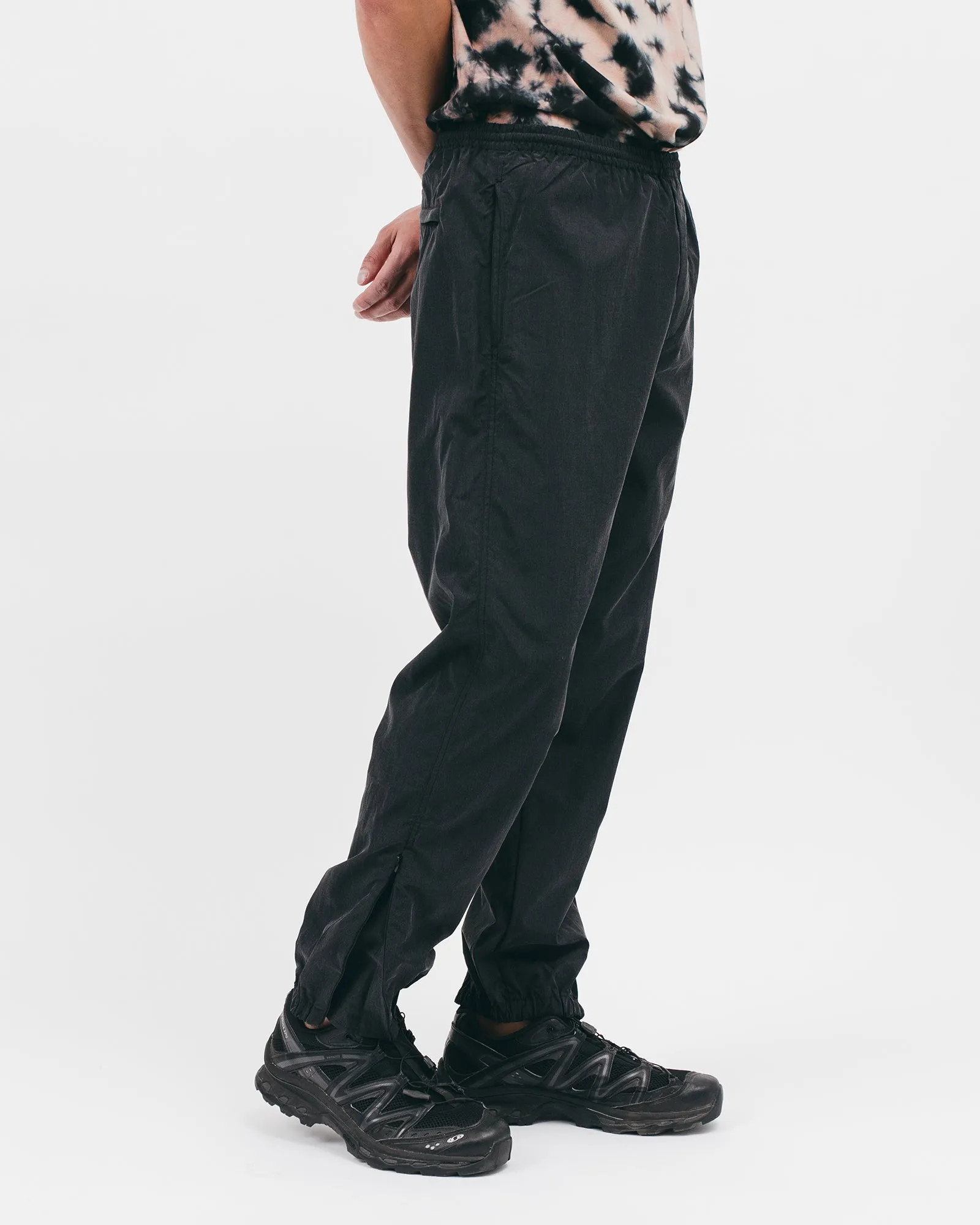 Elastic Track Trouser - Acid Black