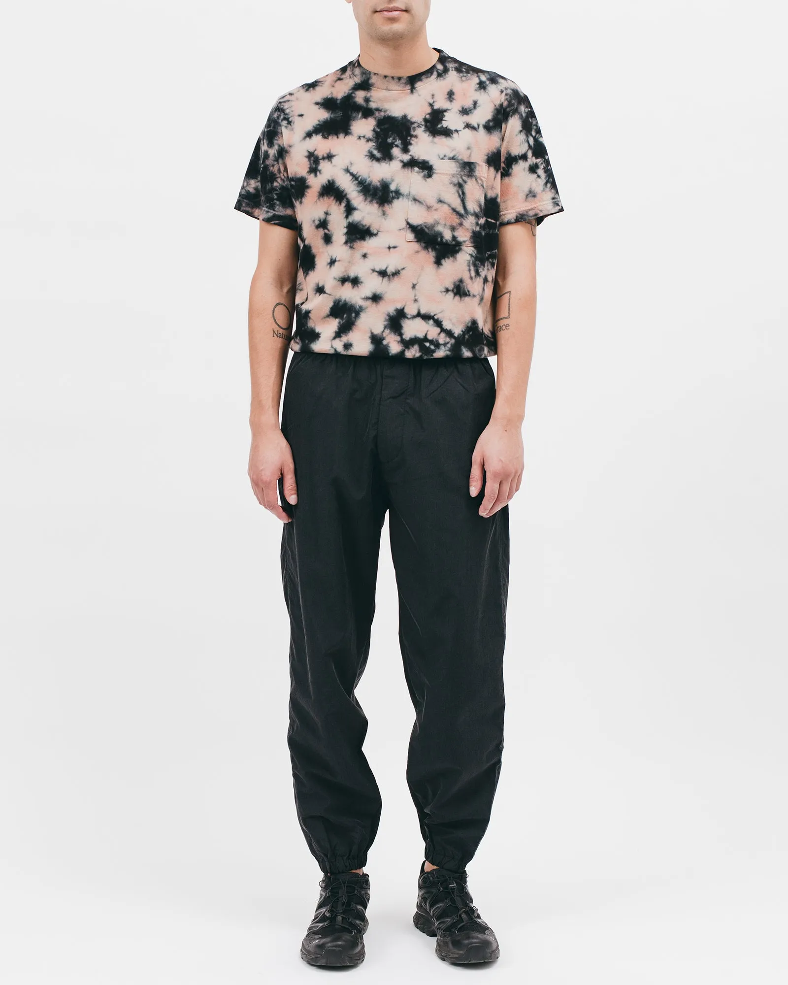 Elastic Track Trouser - Acid Black