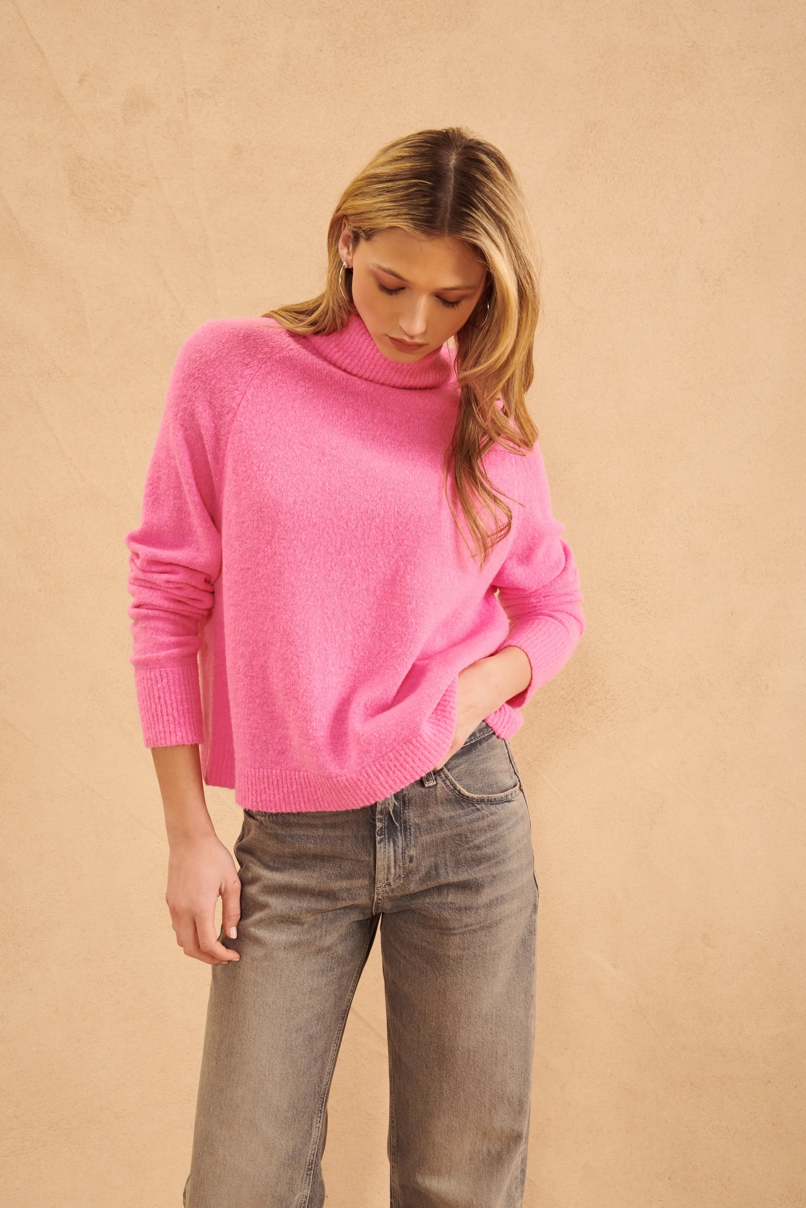 EMMETT SLOUCH NECK SWEATER