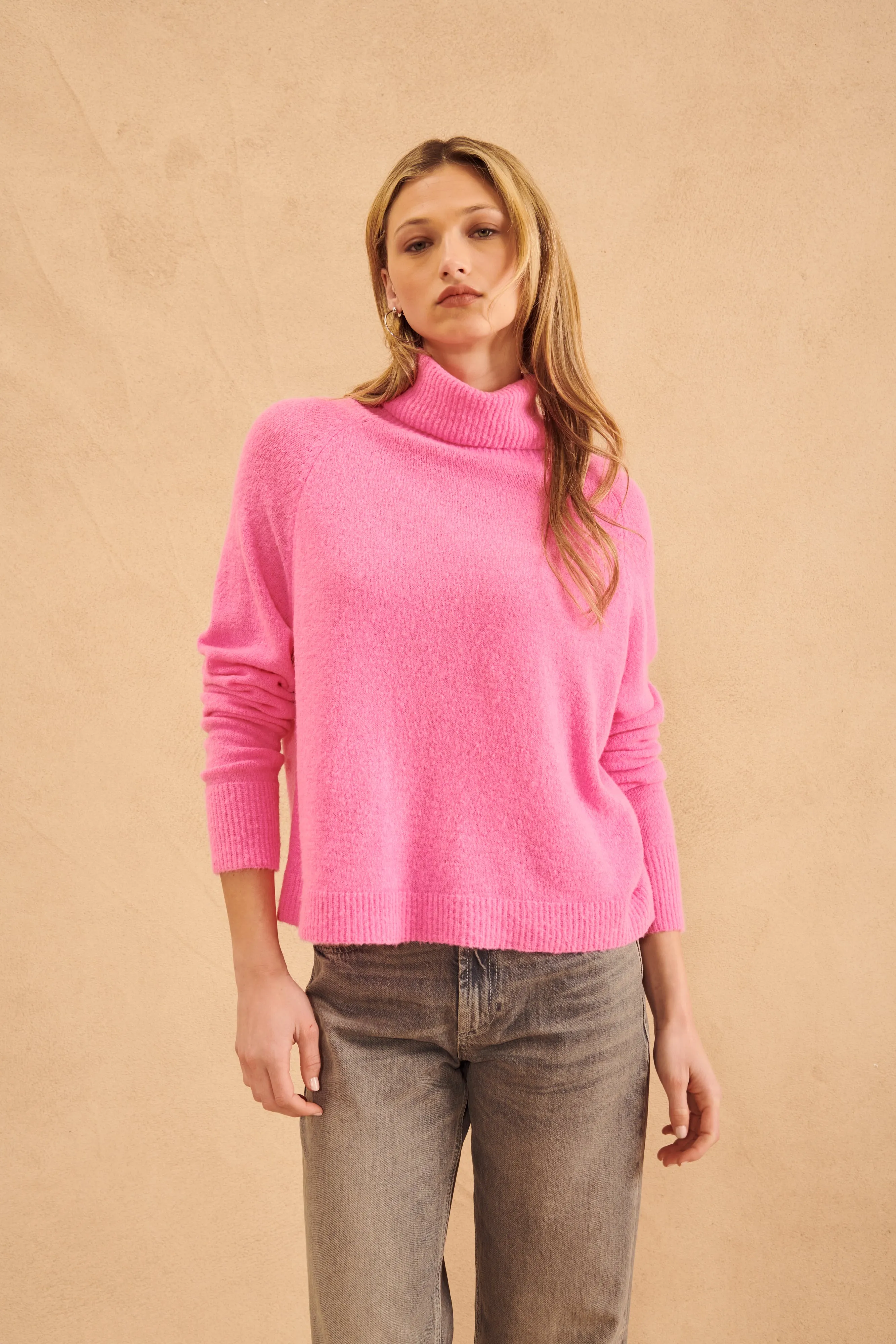 EMMETT SLOUCH NECK SWEATER