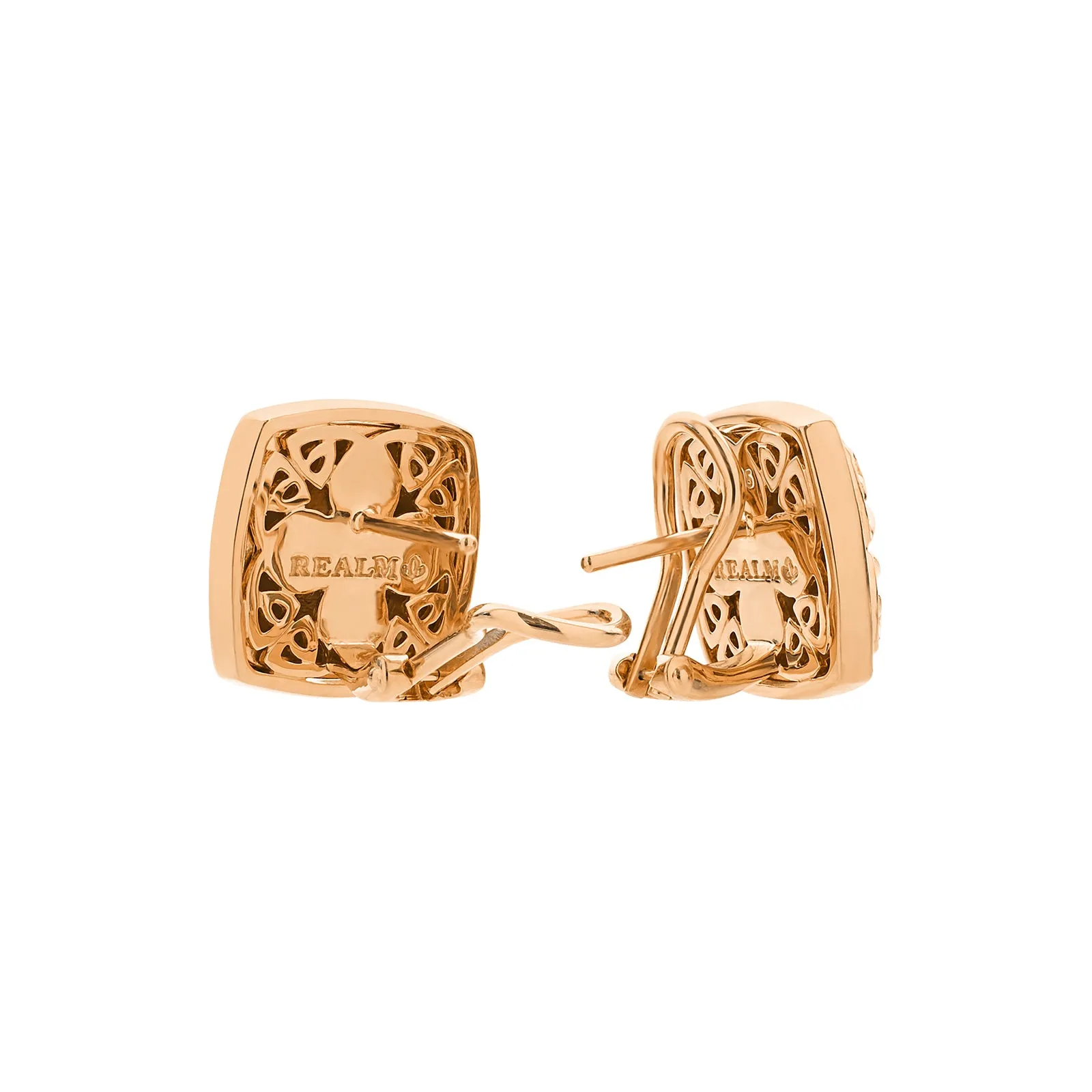 Empress Earring Medium - 18K Rose Gold Vermeil