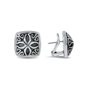 Empress Earring Medium - Sterling Silver