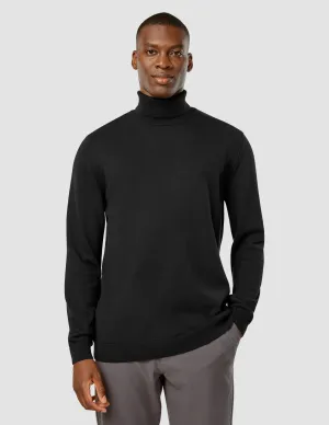 Everyday Knit Turtleneck Black