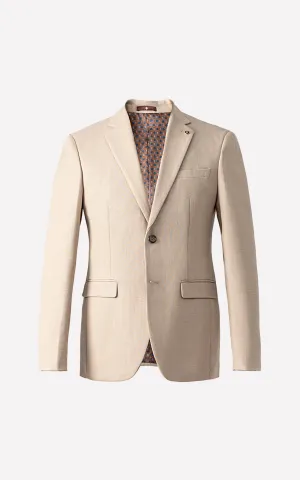 EXECUTIVE TAILORED MEN'S COAT BEIGE