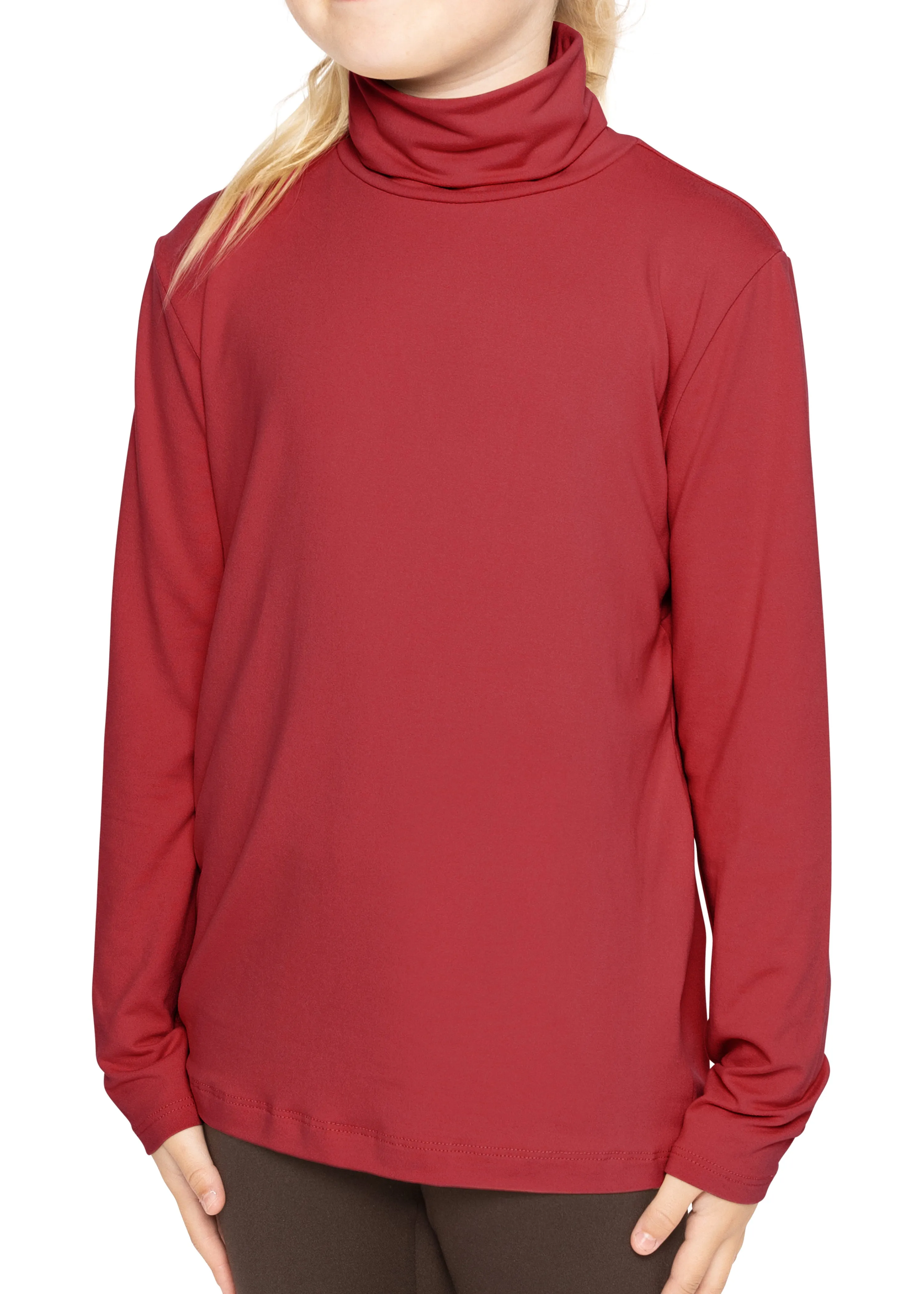 Girl's Oh So Soft Long Sleeve Turtleneck