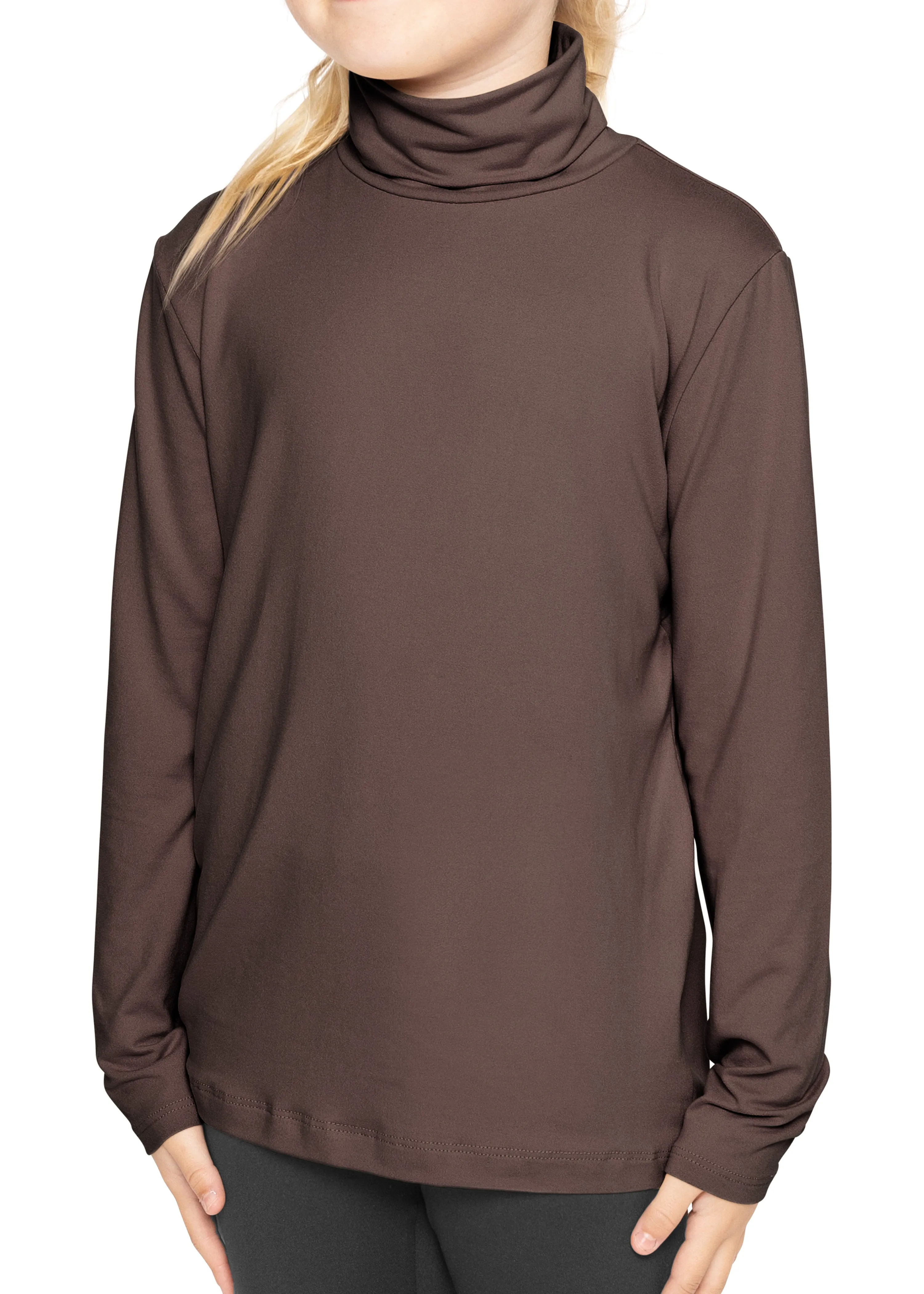 Girl's Oh So Soft Long Sleeve Turtleneck