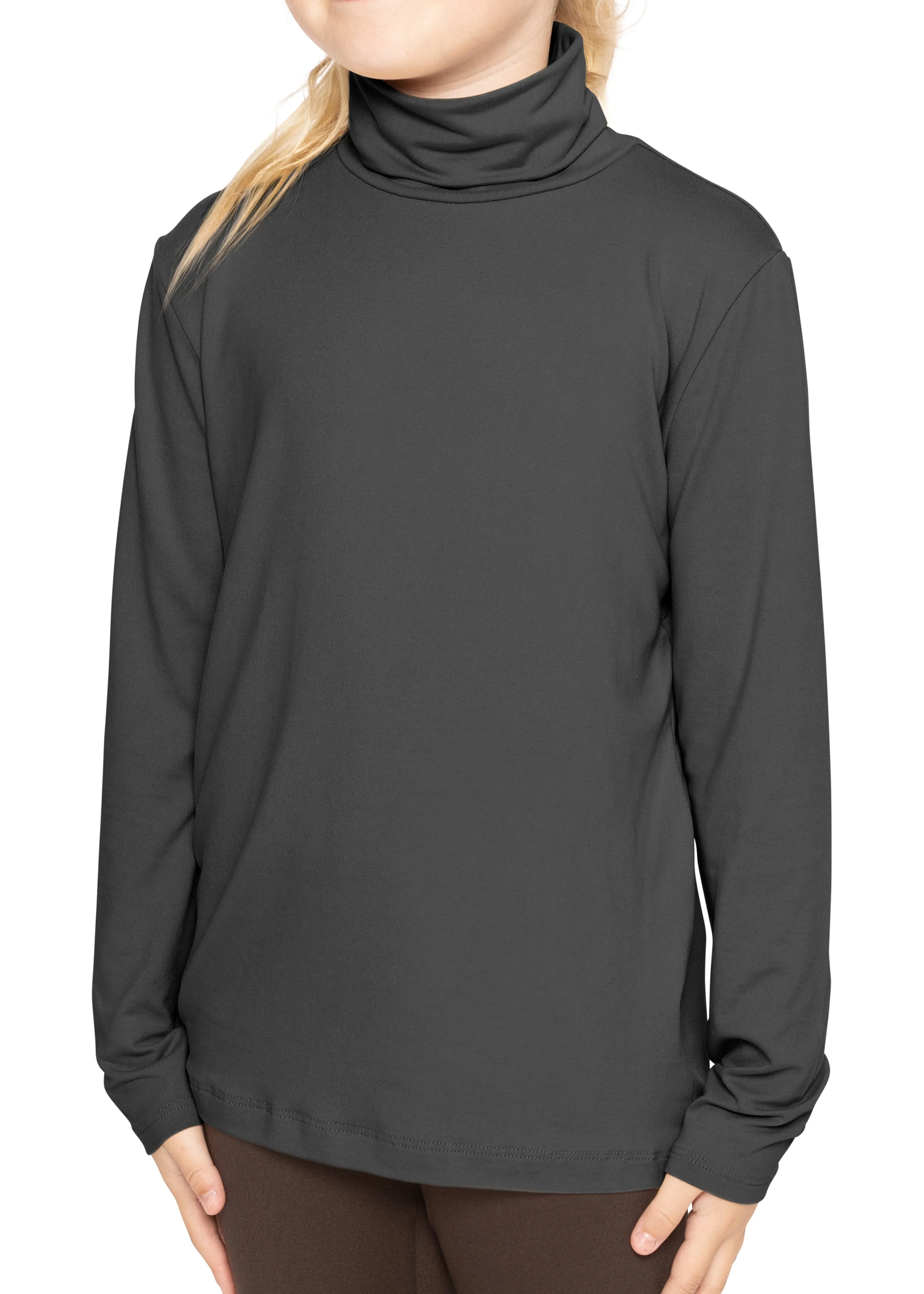 Girl's Oh So Soft Long Sleeve Turtleneck