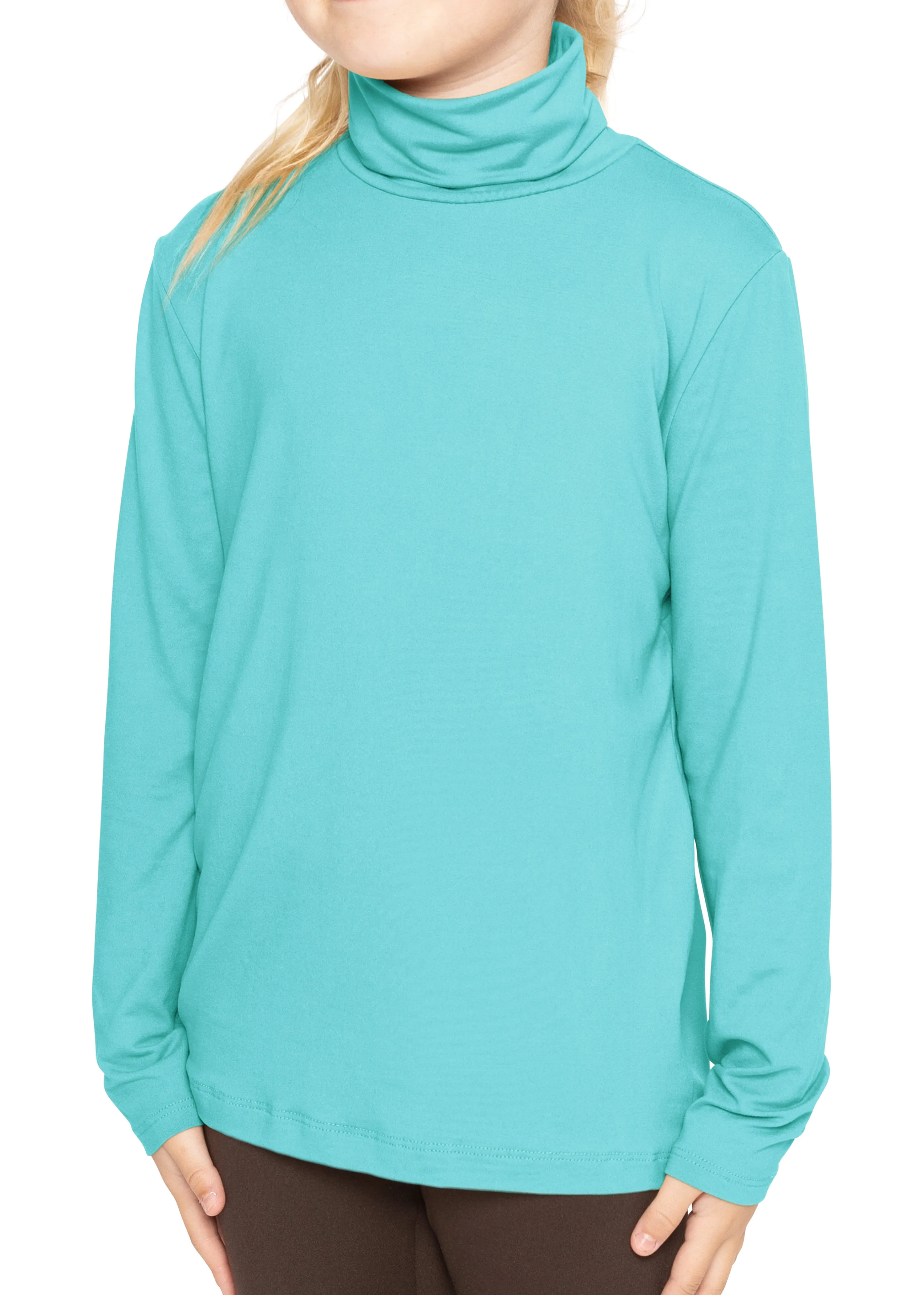 Girl's Oh So Soft Long Sleeve Turtleneck