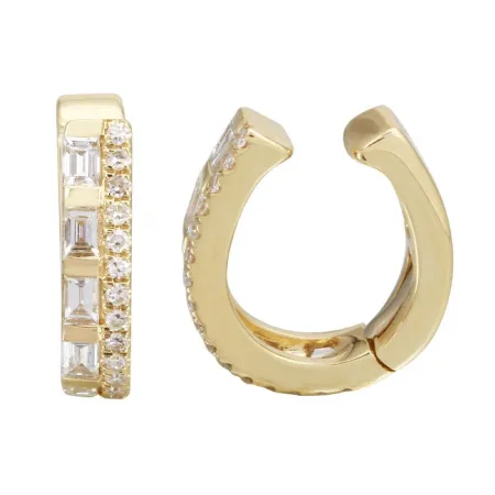 Gold Diamond Ear Cuff