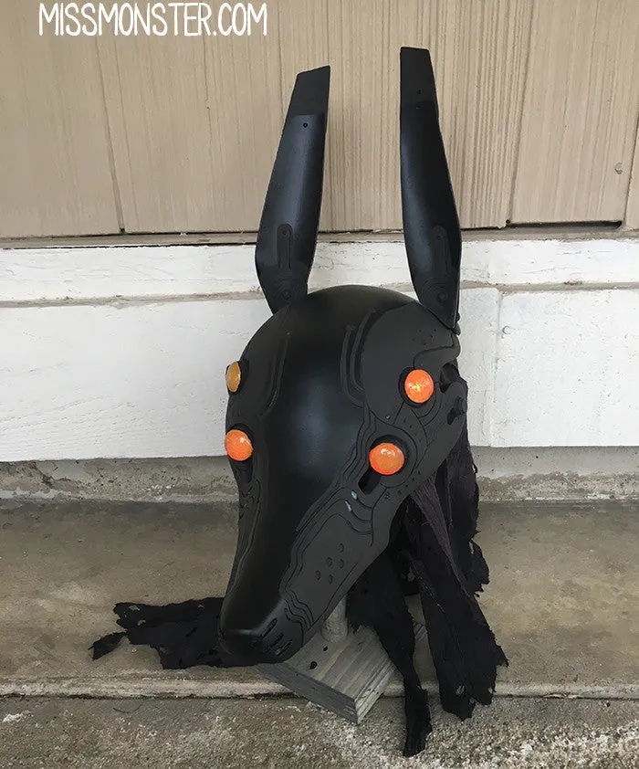 GRIMDARK BLACKEST BLACK UBER GOFF ANUBOT HEADDRESS