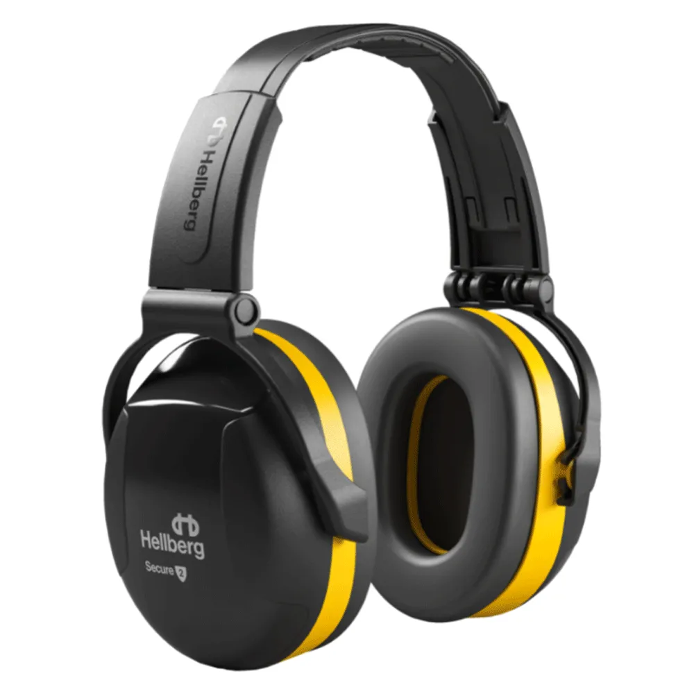 Hellberg 41502 Secure 2 Foldable Ear Defenders, 90-110 dB