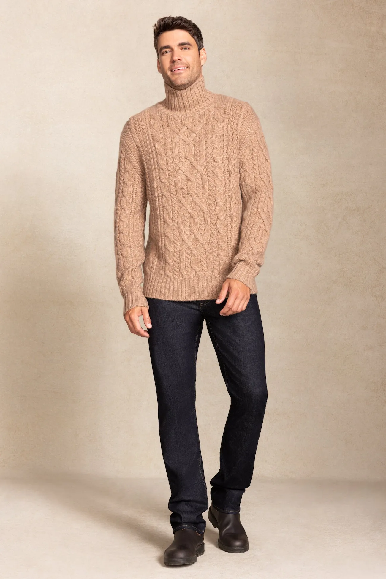 HENRY TURTLENECK CASHMERE SWEATER