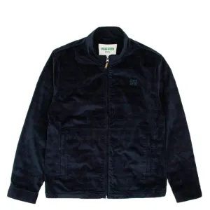 Hikerdelic Plaid Corduroy Track Jacket Navy