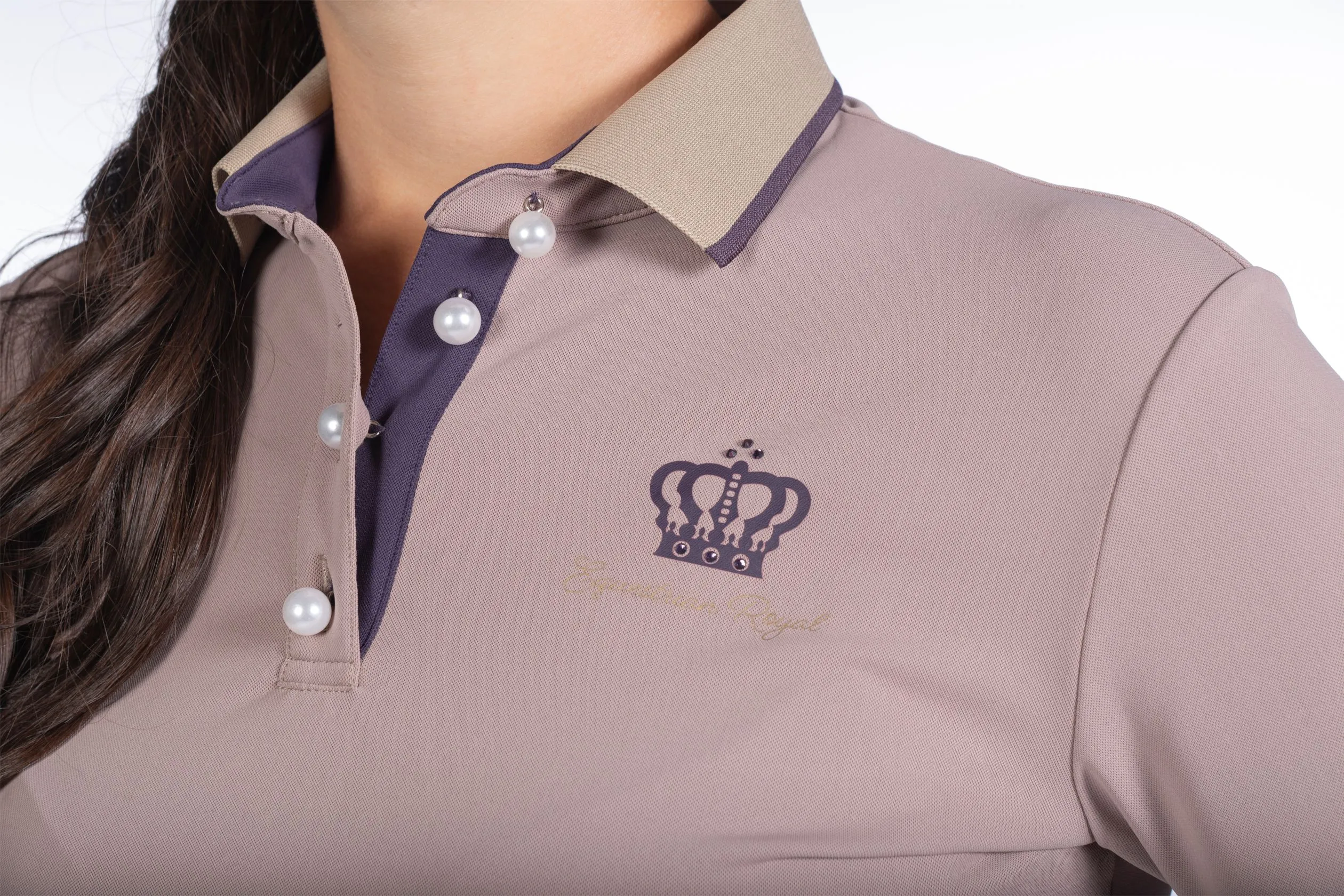 HKM Polo Shirt Lavender Bay