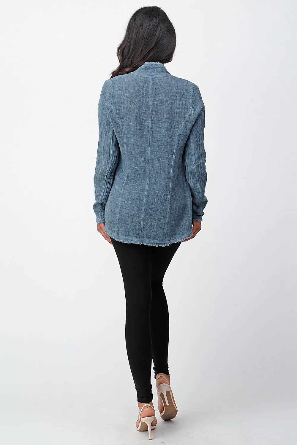 Italian Fringe Trim Jacket