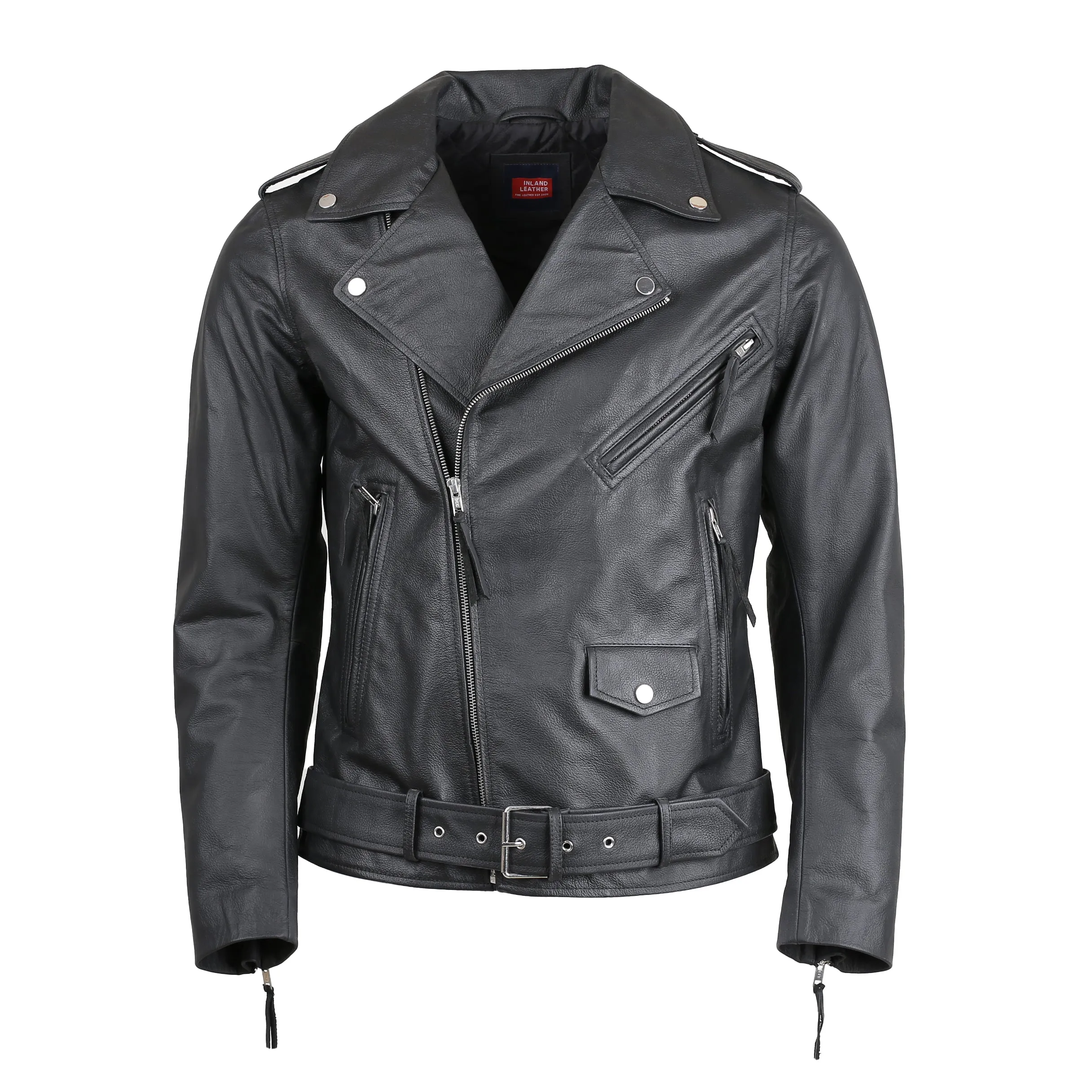 Jarvis Pro Men's Motorcycle Cow Leather Jacket