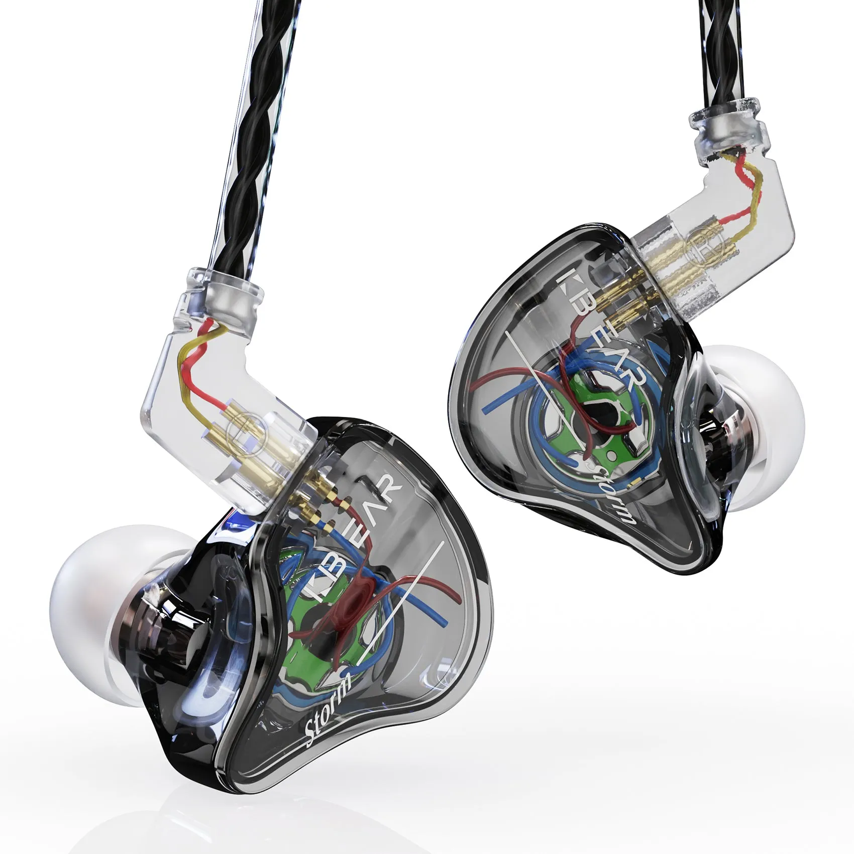 【KBEAR Storm】Best rated in ear Headphones Single Dynamic In-ear HiFi Earphone Best IEM Earbud Earphones