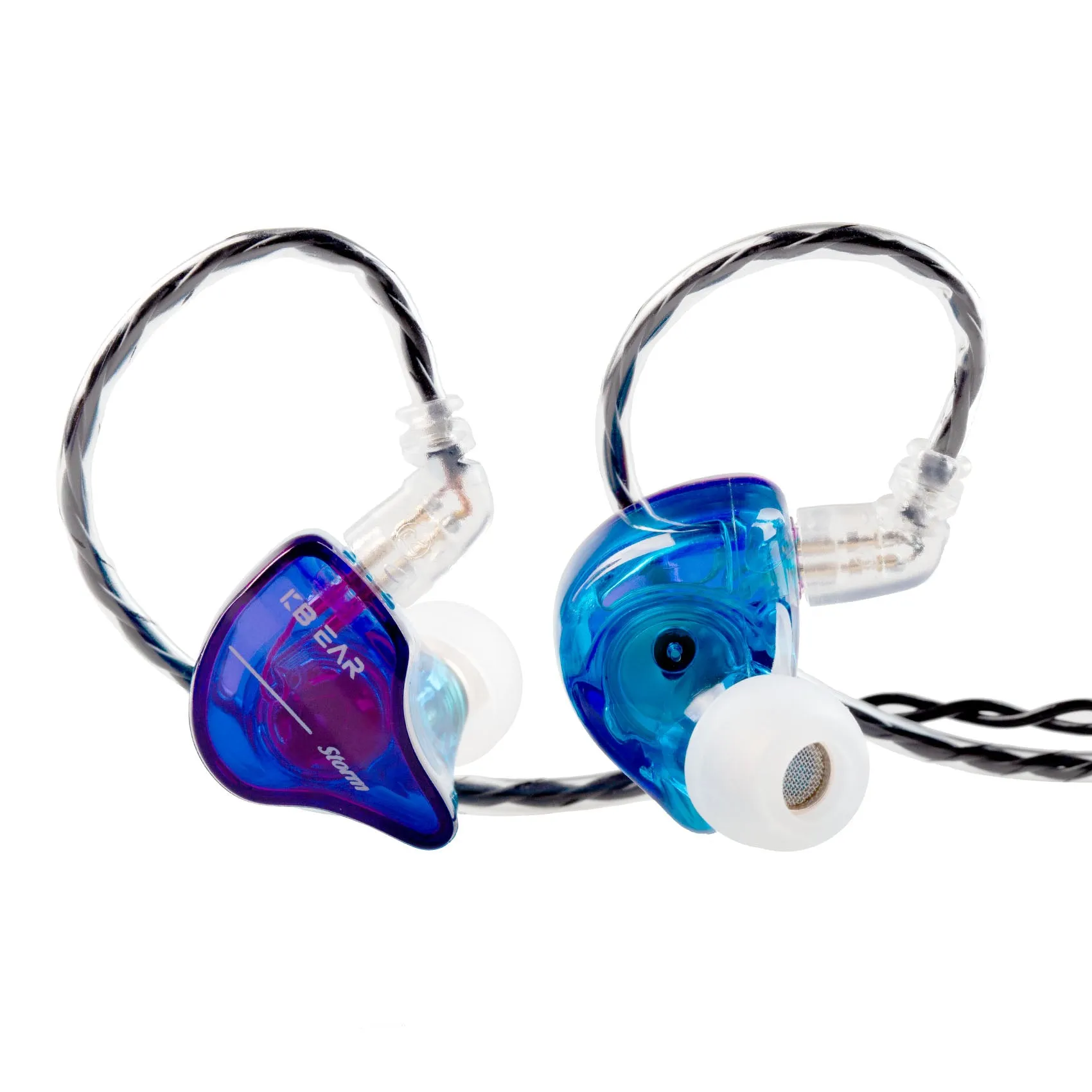 【KBEAR Storm】Best rated in ear Headphones Single Dynamic In-ear HiFi Earphone Best IEM Earbud Earphones