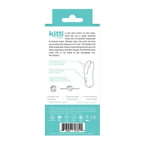 Kitti Dual Tip Vibrator by VeDo