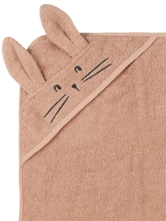 Liewood   Bunny organic cotton hooded towel 