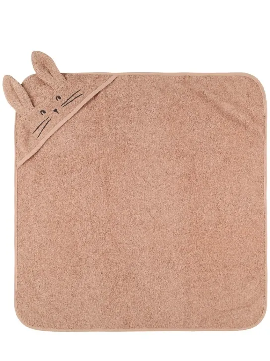 Liewood   Bunny organic cotton hooded towel 