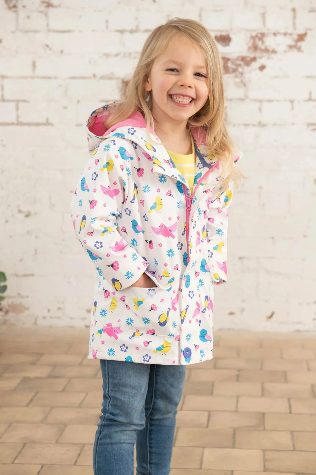 Light House Heidi Jacket - Bird Print