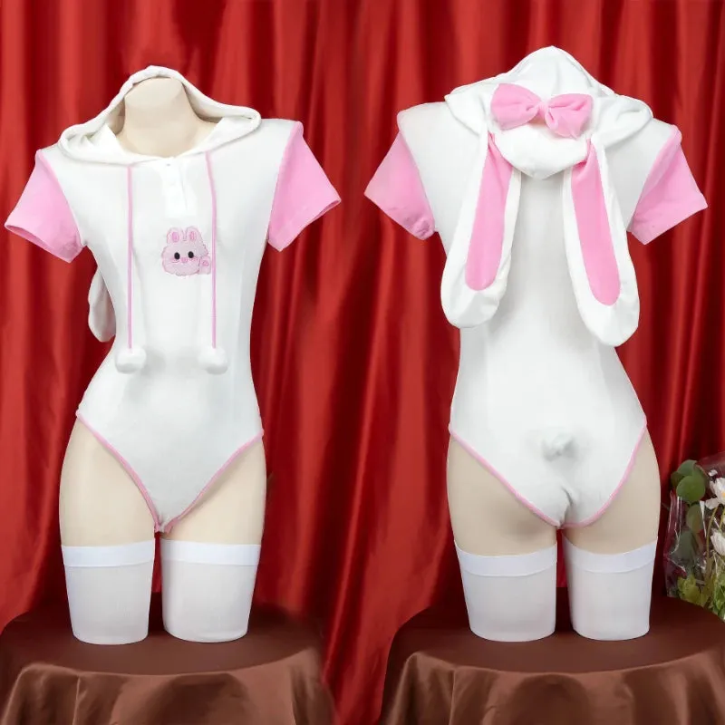 Little Rabbit Hooded Onesie