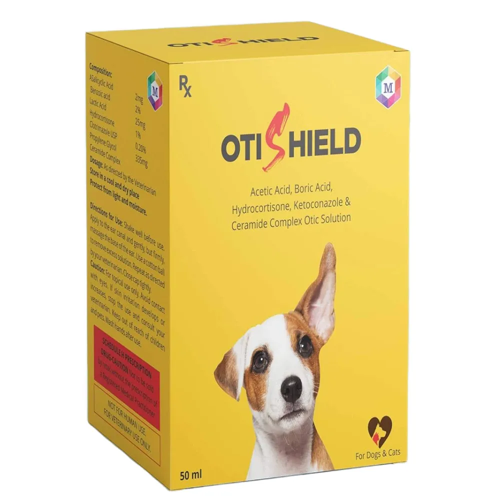 Medfly Healthcare Otishield Ear Cleanser for Dogs and Cats