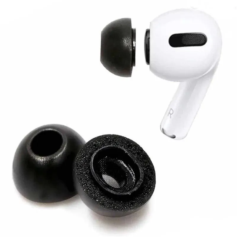 Memory Foam Ear Tips for AirPods Pro - Ultimate Comfort and Sound Quality