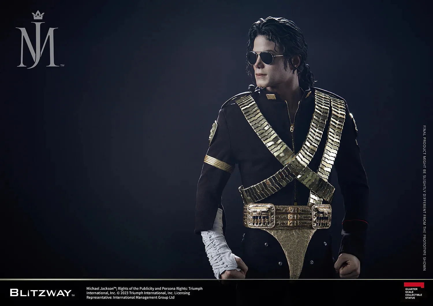 MICHAEL JACKSON (STANDARD) 1/4 SCALE STATUE