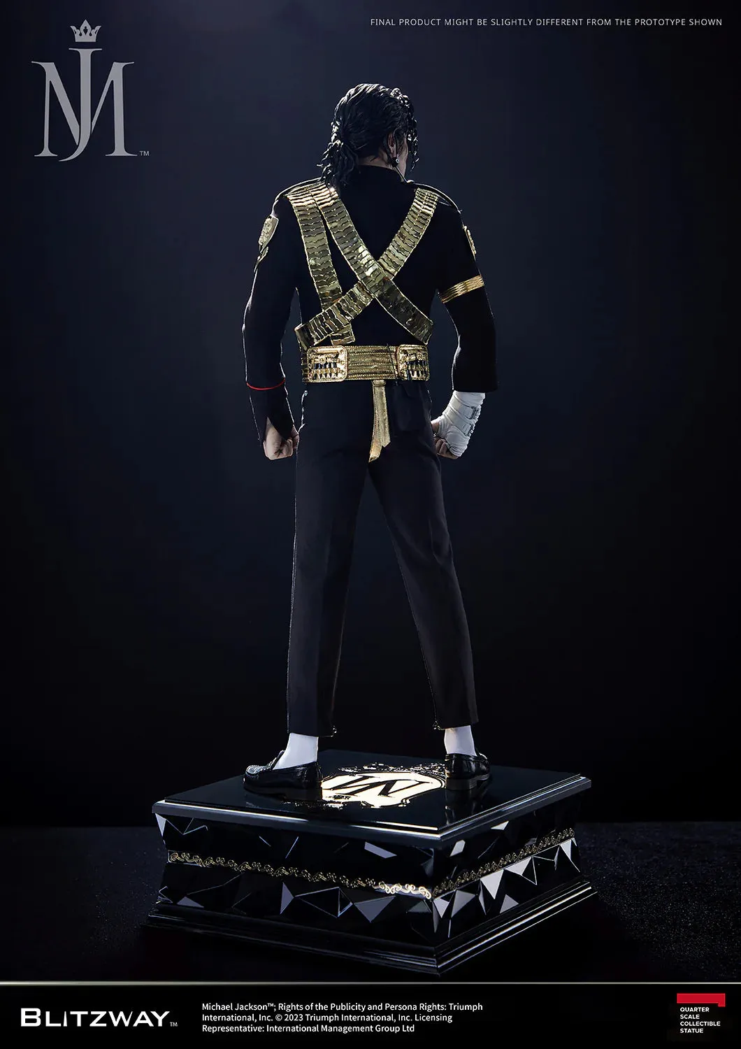 MICHAEL JACKSON (STANDARD) 1/4 SCALE STATUE