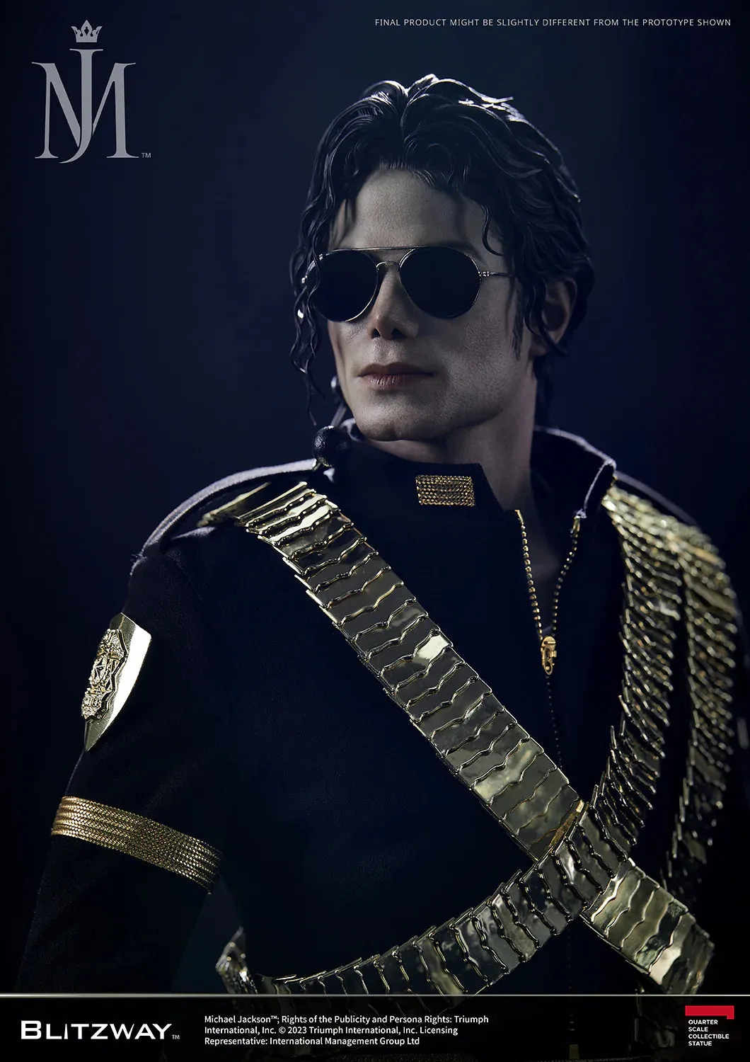 MICHAEL JACKSON (STANDARD) 1/4 SCALE STATUE